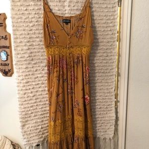 Mustard Summer Dress